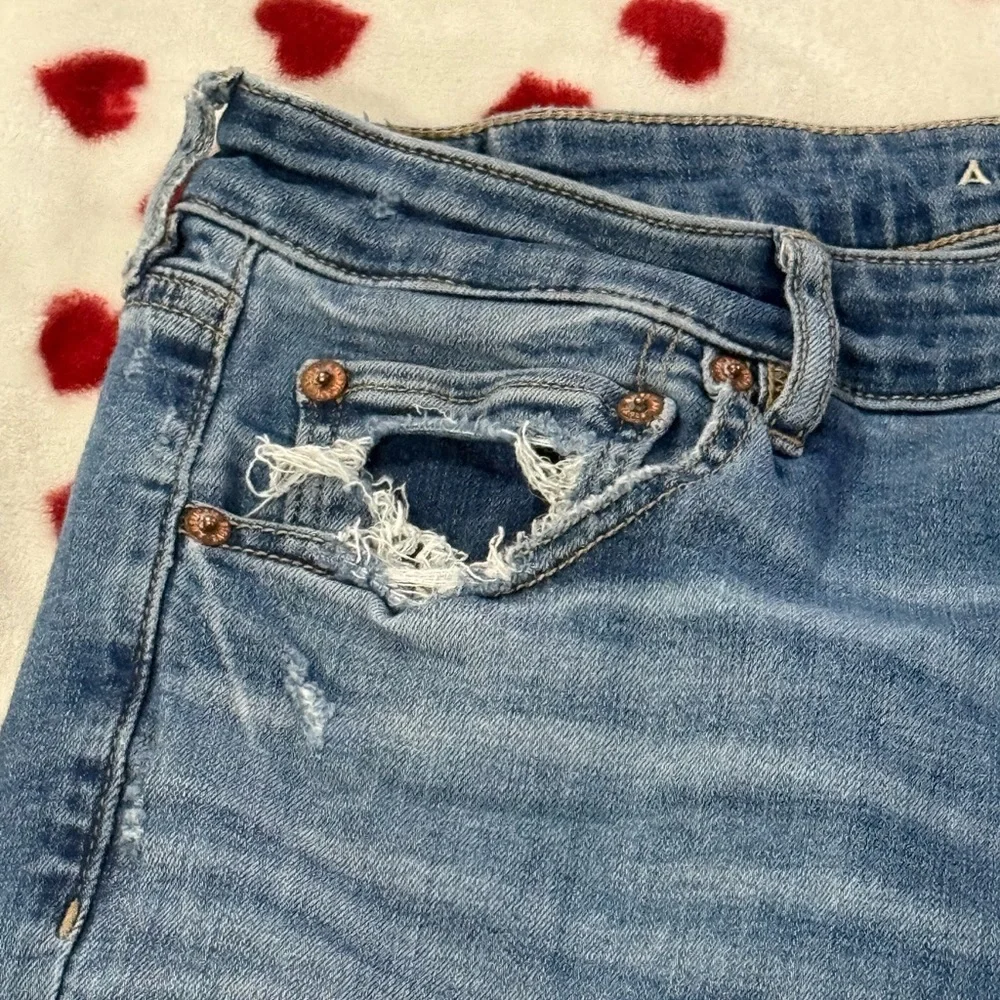 American Eagle Outfitters Blue Denim Flare Jeans